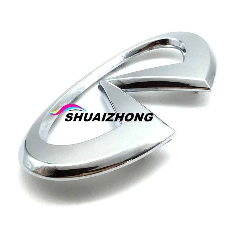 

ABS Silver 3D Chrome Infiniti Car Logo For Rear Tail Bumper Trunk Boot Mark Badge Emblem Sticker Auto Exterior Accessories