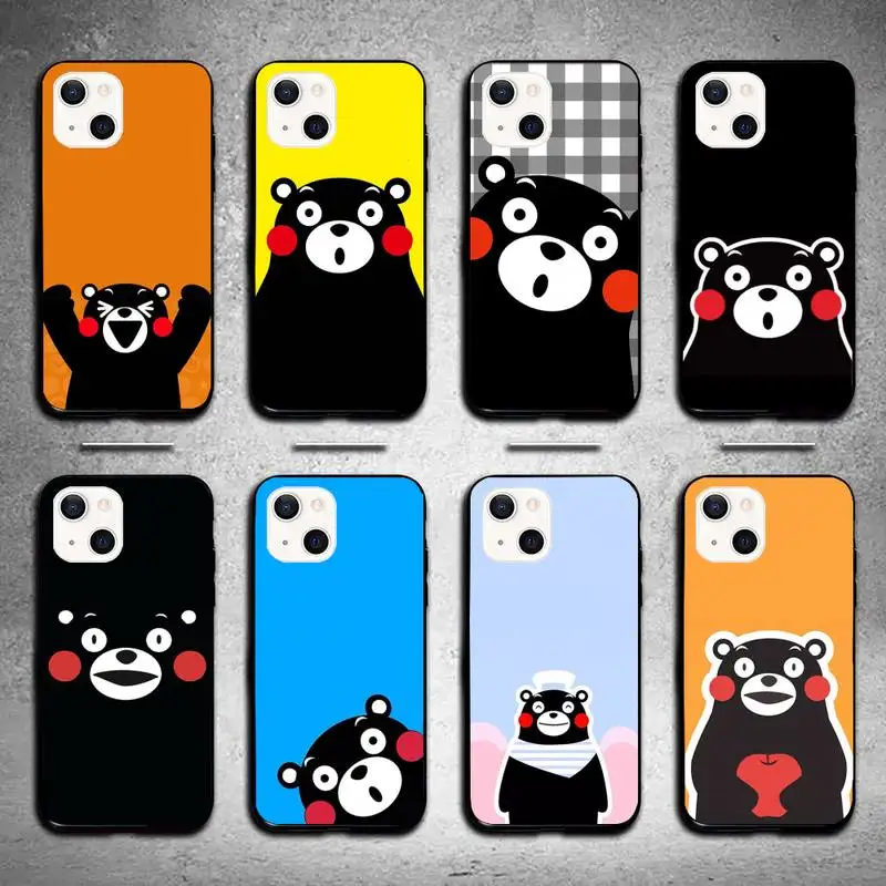 

Чехол для телефона Kumamon для iPhone 11 12 Mini 13 14 Pro XS Max X 8 7 6s Plus SE XR