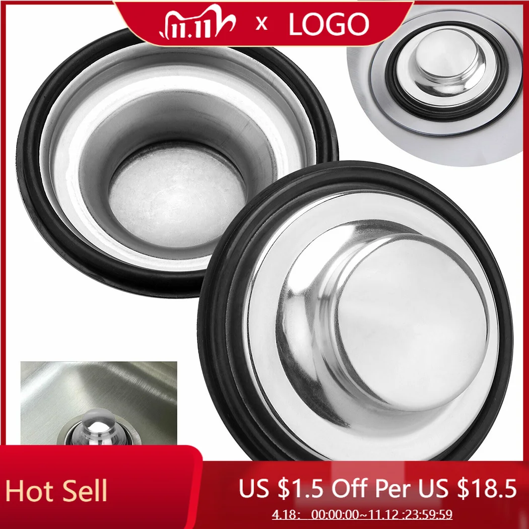 

3.35in Stainless Steel Cover Kitchen Sink Strainer Drain Cover Water Stopper Plug Sink Filter Drainer Kitchen Sink Accessory