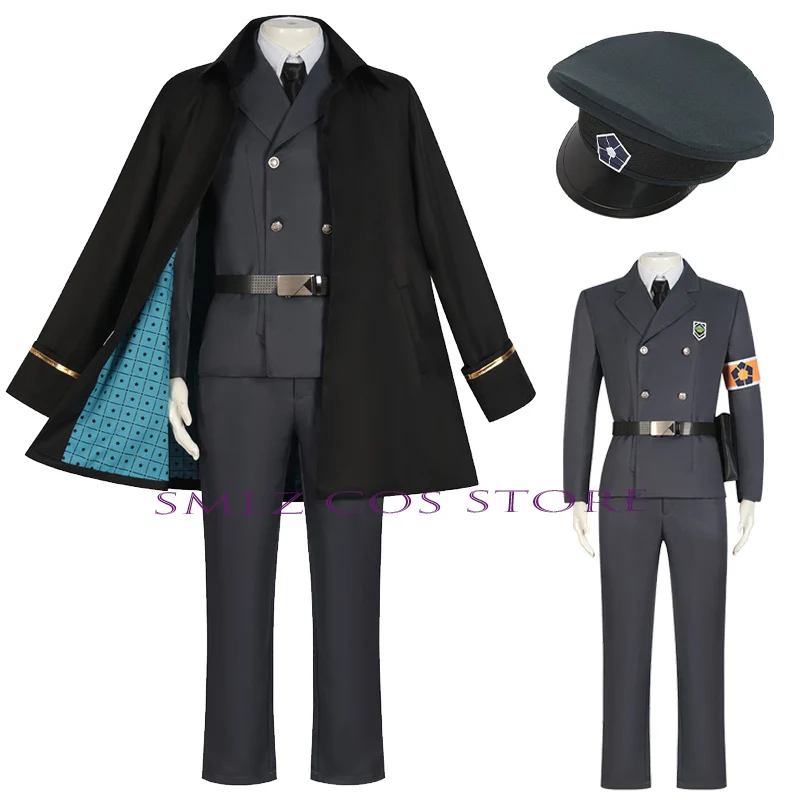 

Anime Blue Lock Exhibition Guards Kunigami Rin Itoshi Read Me Chi Ling Reo Barou Isagi Cosplay Police Costume Uni Form Wig