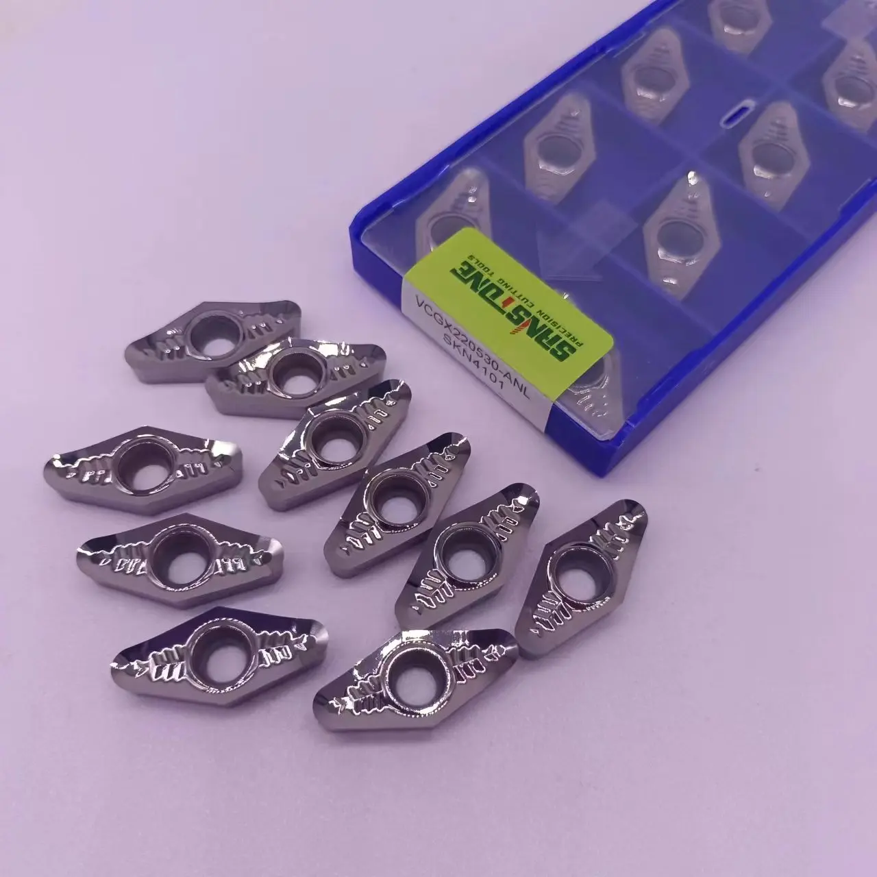 

VCGX VCGX 220530 -LH YD101 Пластина из карбида вольфрама для обработки алюминия VCGT 220530 VCGX1103 VCGX1604