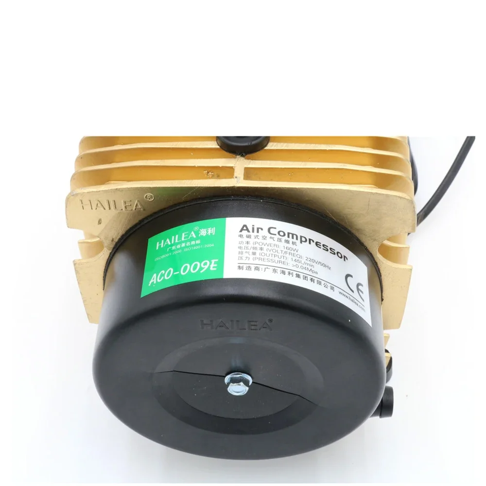 Электрический магнитный воздушный насос воздушного компрессора 160 Вт для станка