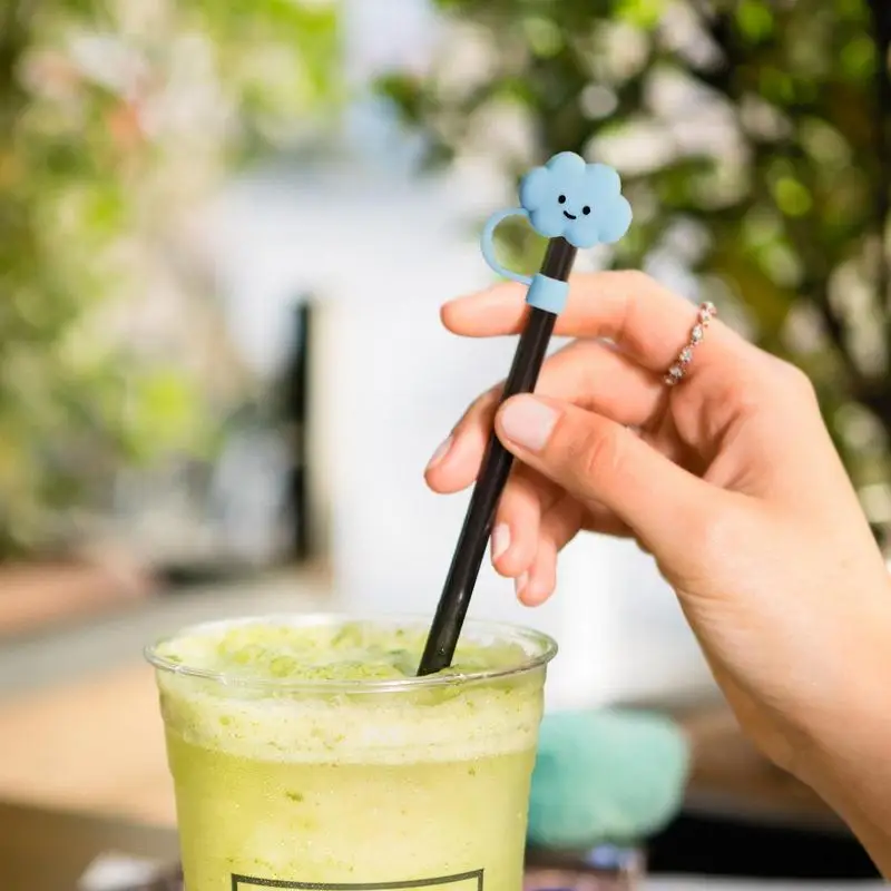 Силиконовые соломенные Чехлы 2 шт. облакообразные силиконовые наконечники