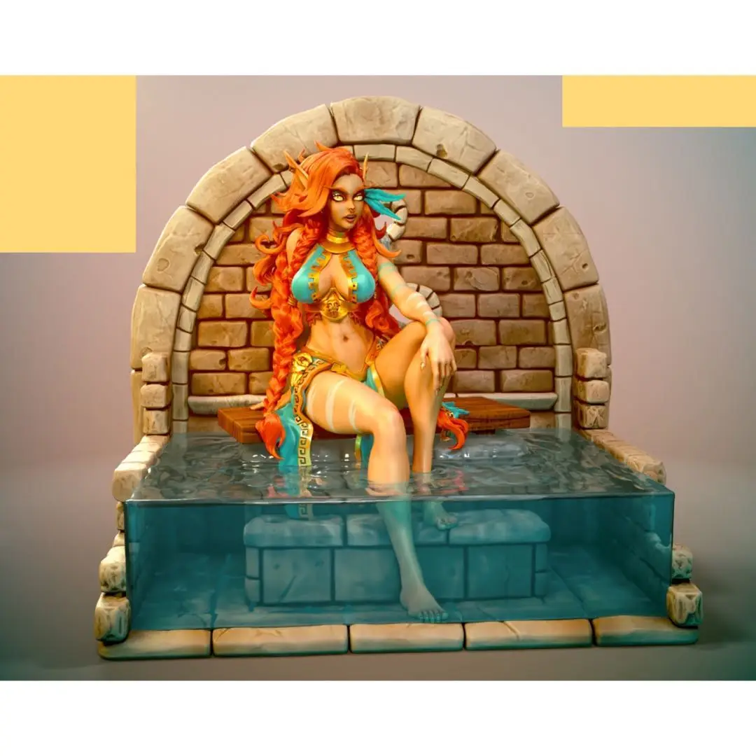 

75mm,50mm , miniature model resin figure , naked and no naked , Unassembled and unpainted kit