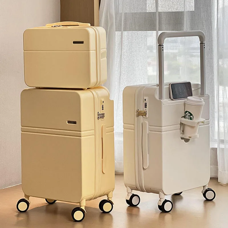 Новый женский широкий чемодан для багажа коробка пароля 20-дюймовый посадочный