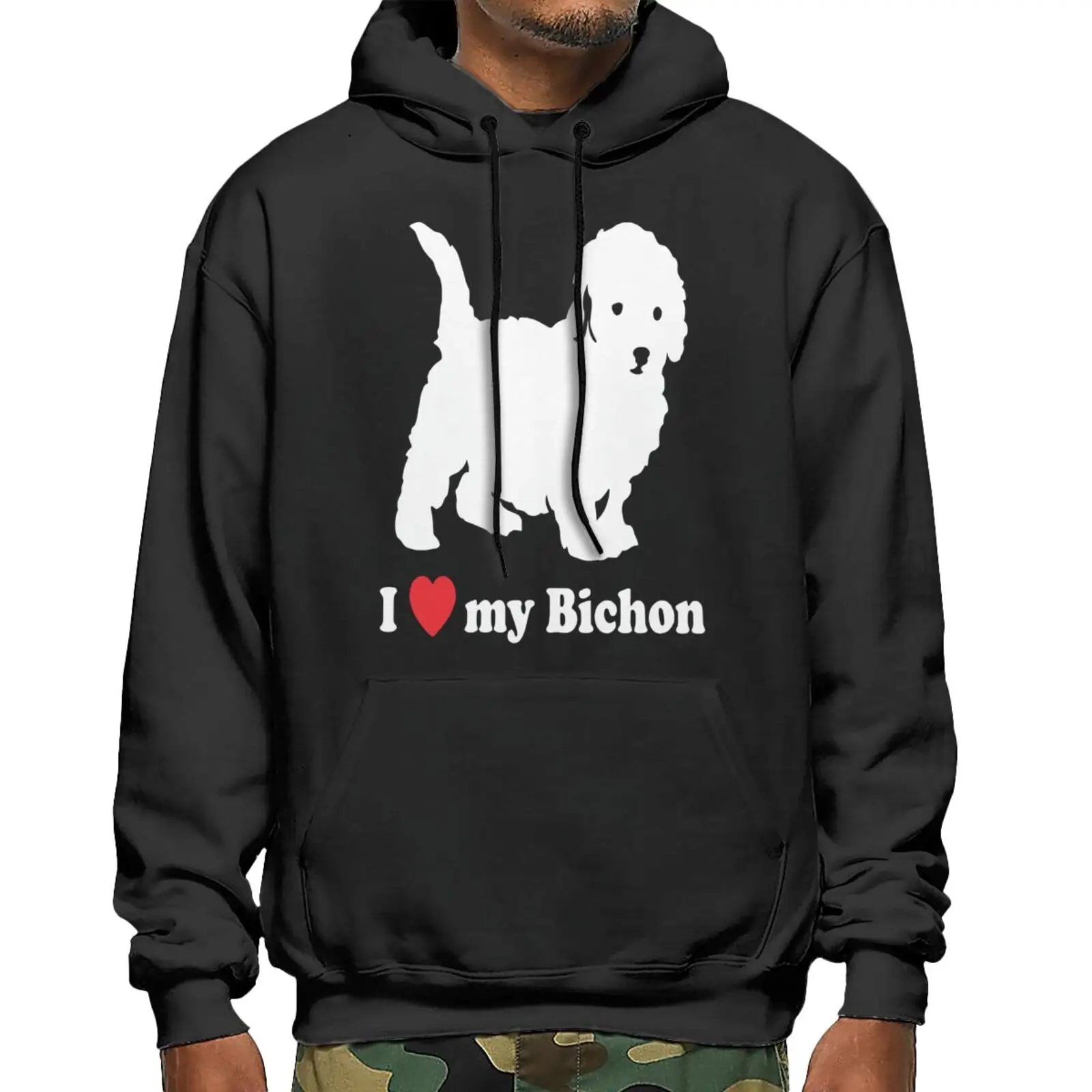 

I Love My Bichon Frise V2 толстовки с капюшоном Женская Толстовка Оверсайз мужские комплекты толстовки и толстовки для косплея толстовки для мужчин