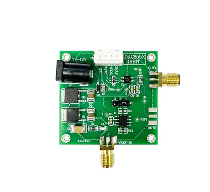 

DAC8550 module digital to analog converter 16 bit DAC high precision single channel analog voltage output 0-5V