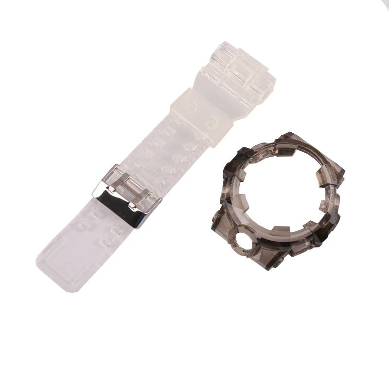Watch accessories for CASIO G-Shock GA 700  GAX GLS GA GD100 110 120 140 series unisex resin clear strap case