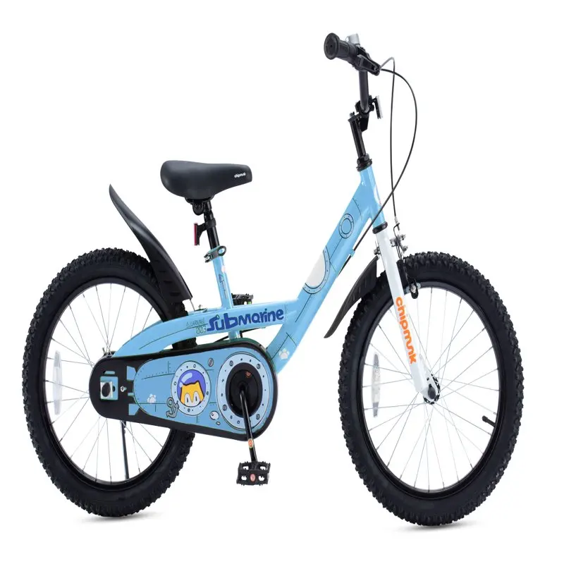 

Chipmunk Boys Girls and 's Submarine Steel 18 In Bike with kickstand Blue