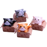 cute cute to wrap up box cat doll girl heart q version small doll tabletop cake decoration knick knack