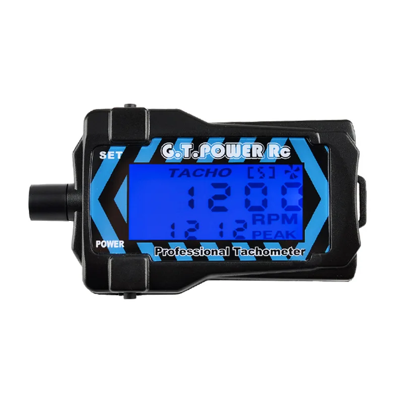 Новый тестер скорости пропеллера со шнурком для G.T Power Guangtai 2-9 ручной светодиодный Тахометр