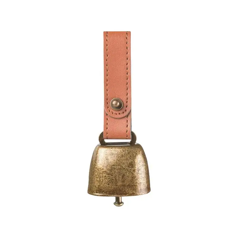 Cat Bell DIY Metal PU Bull Bell Pendant Christmas Tree Bell For Cat Fishing Horse Biking Door Pet Accessories Decoration Supplie