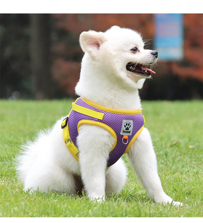 

Large Dog Harness Nylon Reflective Pet Big Dog Harness Adjustable No Pull Dogs Vest For Medium Large Dogs Pitbull Bulldog