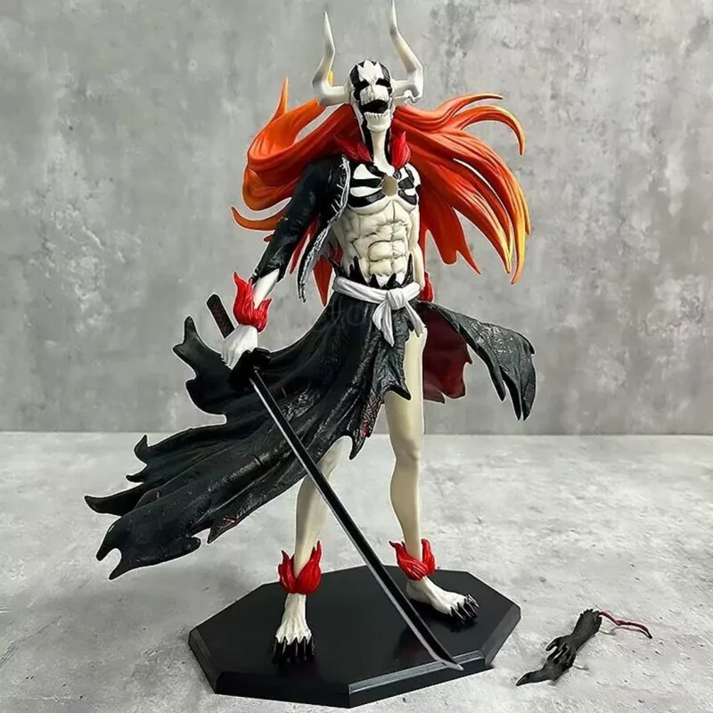 

34cm Anime Death Bleach Ichigo Kurosaki Final Getsuga Tenshou Action Figure Pvc Collection Statue Model Figurine Toys Gifts