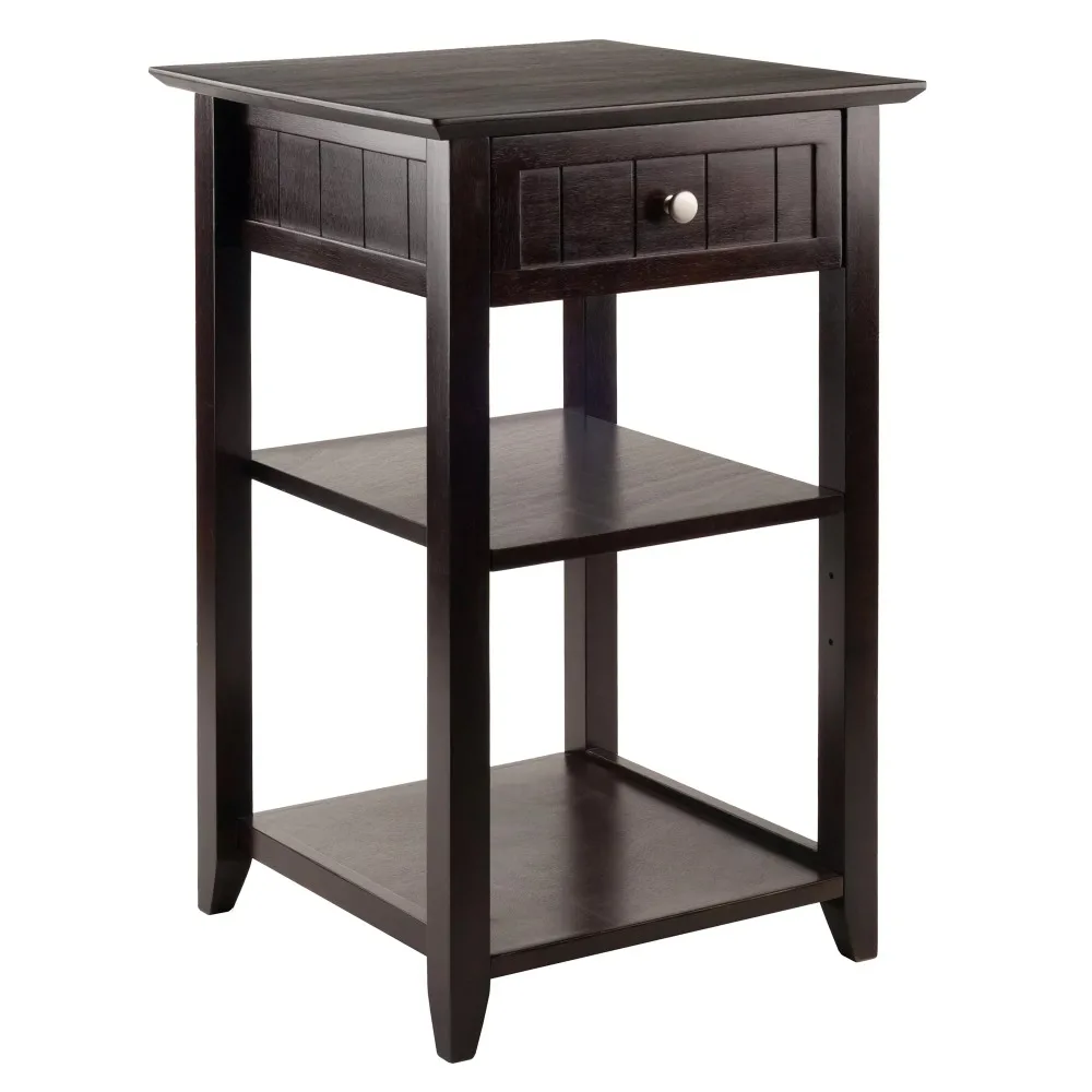 

Wood Burke Home Office Printer Stand, Coffee Finish