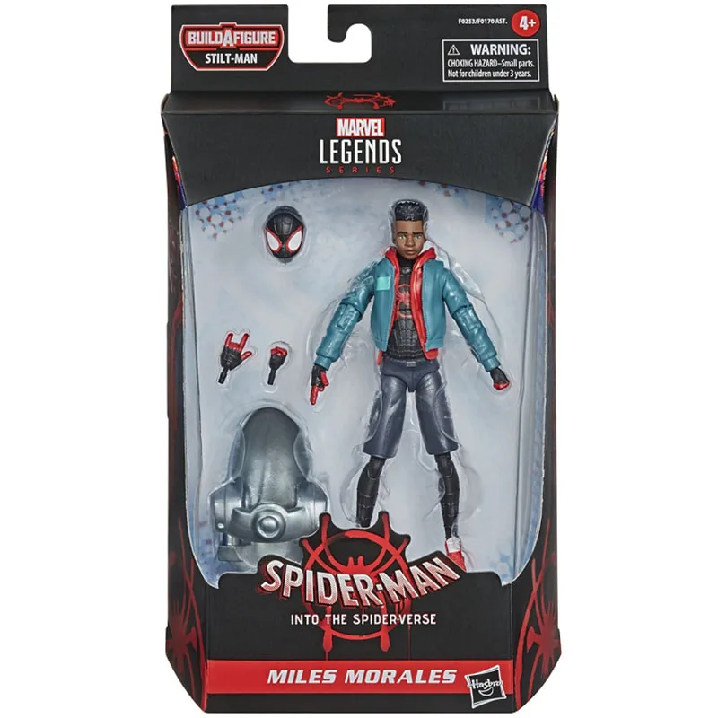 Marvel Legends Spider Man Into Spider Verse Peter Parker Miles Morales Gwen Stacy Action Figure Collectible Model Toys Kids Gift images - 6