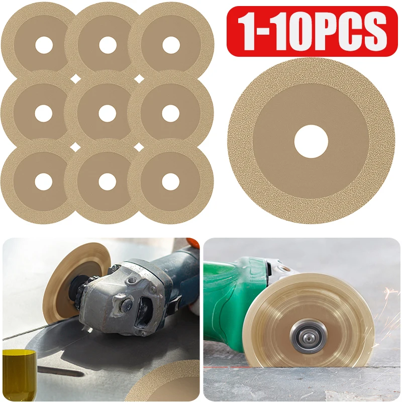 

1pc 100mm Glass Cutting Disc Diamond Marble Saw Blade Ceramic Tile Jade Special Polishing Cutting Blade Sharp Brazing Cutting