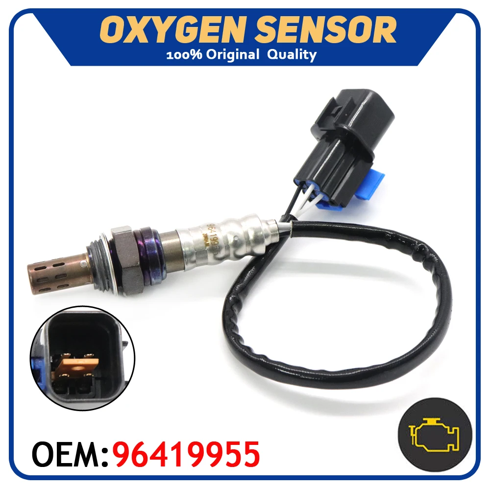 

96419955 Car 4 Wire Lambda Oxygen O2 Sensor Probe Air Fuel Ratio Sensor Fit For Chevrolet Aveo Rezzo Spark 1.0 1.2 2.0 2005-2010