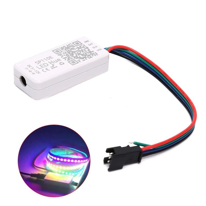 Bluetooth-контроллер для фотовспышки модель WS2811/2812B 1 шт.