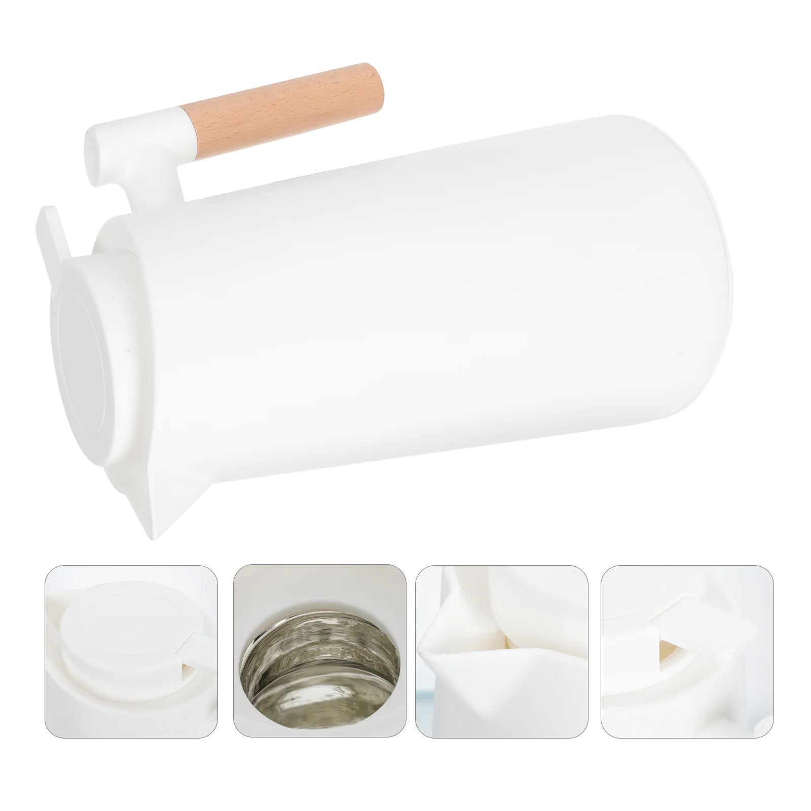 

Household Thermal Kettle Large Capacity Hot Water Container Glass Liner Thermal Kettle