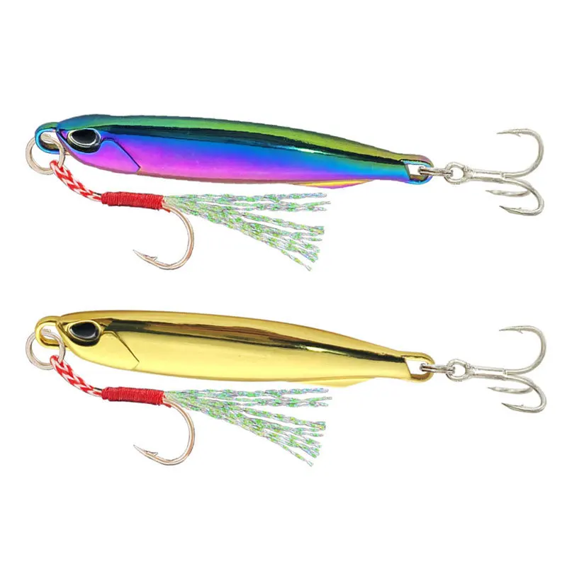 

Luya DUO Zinc Alloy Long Bait 7g-20g Bionic Fake Bait for Fishing in Fresh Water Seawater Mini Three Hook Artificial Lure Tackle