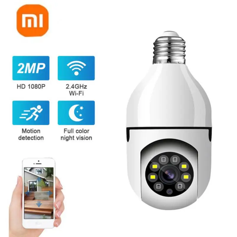 

IP-камера Xiaomi E27 1080P полноцветная с лампочками и поддержкой Wi-Fi