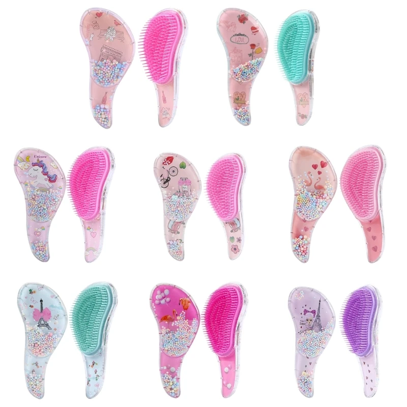 

Detangling Hair Brush for Adults Kids Children Comb Detangler Brush Wet Dry Use