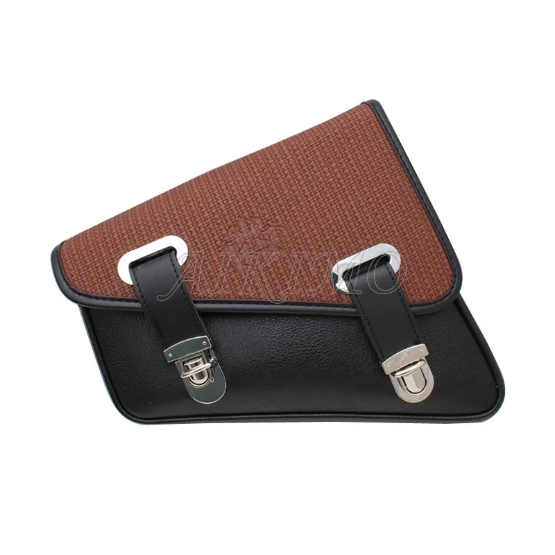 Кожаная школьная сумка для мотоциклистов соло Swingarm Sportster XL Dyna Softail Scout 60 Bobber Rebel |