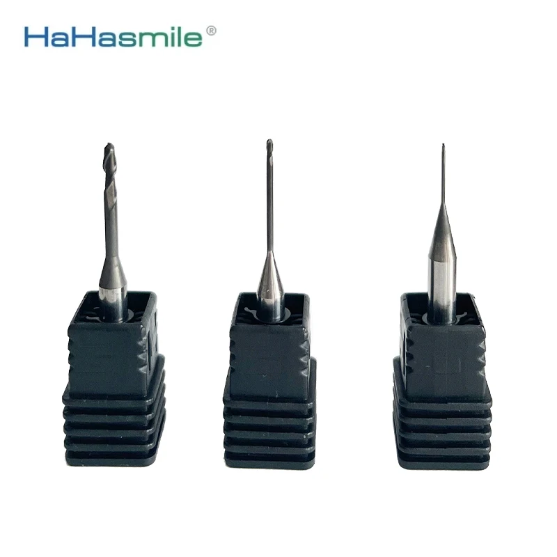 1 шт./набор циркониевые фрезерные боры для стоматологических лабораторий 0 6/1 0/2 мм