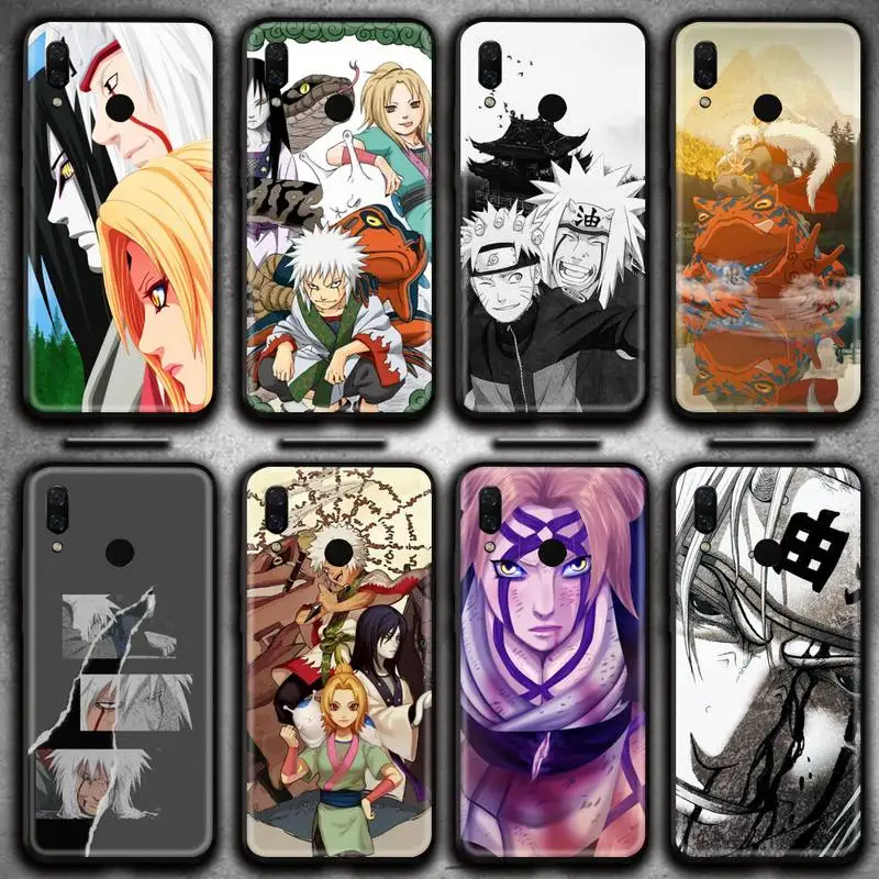 

Naruto Orochimaru Jiraiya Tsunade Phone Case for Huawei Y6P Y8S Y8P Y5II Y5 Y6 2019 P Smart Prime Pro