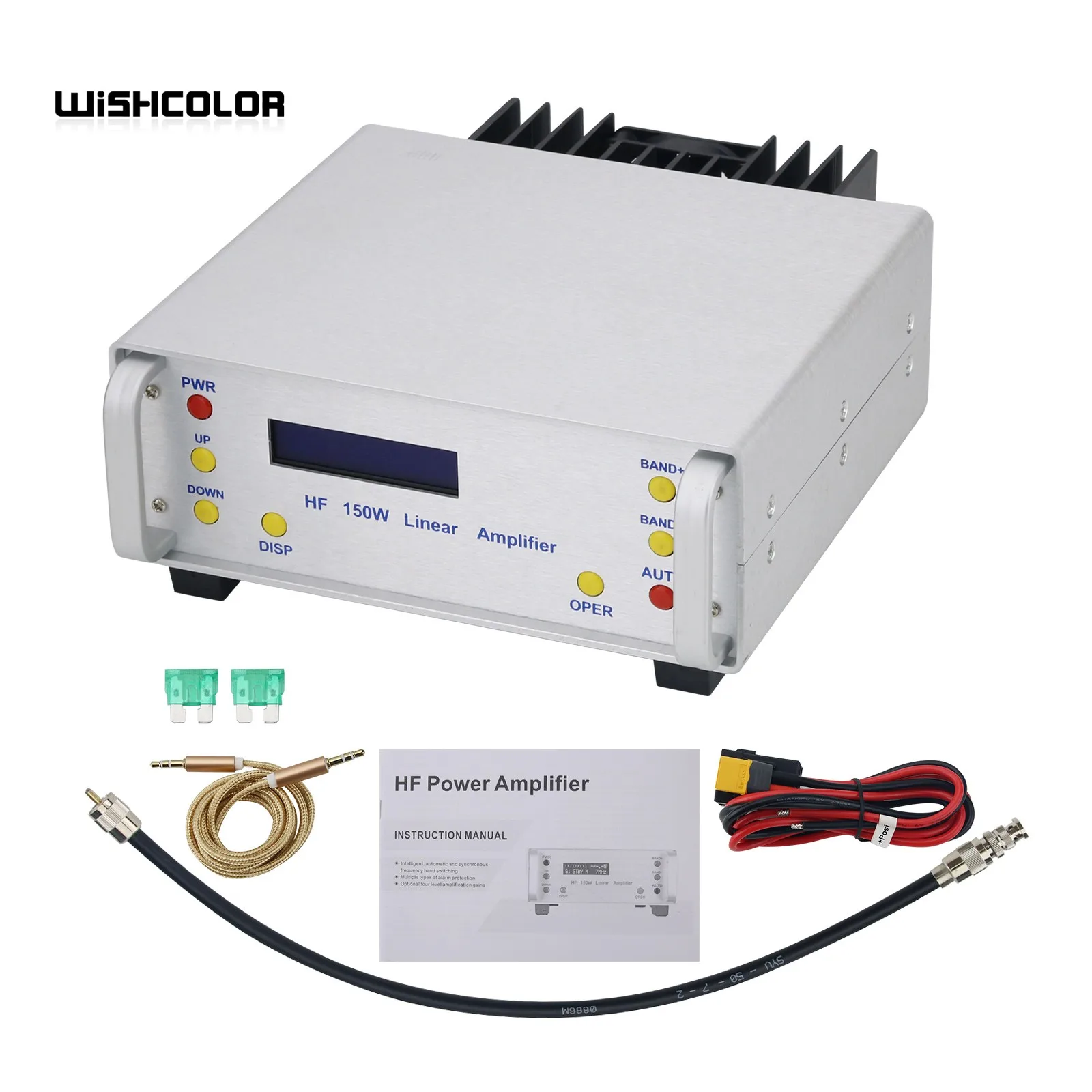 Wishcolor 1 8-30 МГц 150 Вт ВЧ линейный усилитель любительского радиоусилителя с высокой