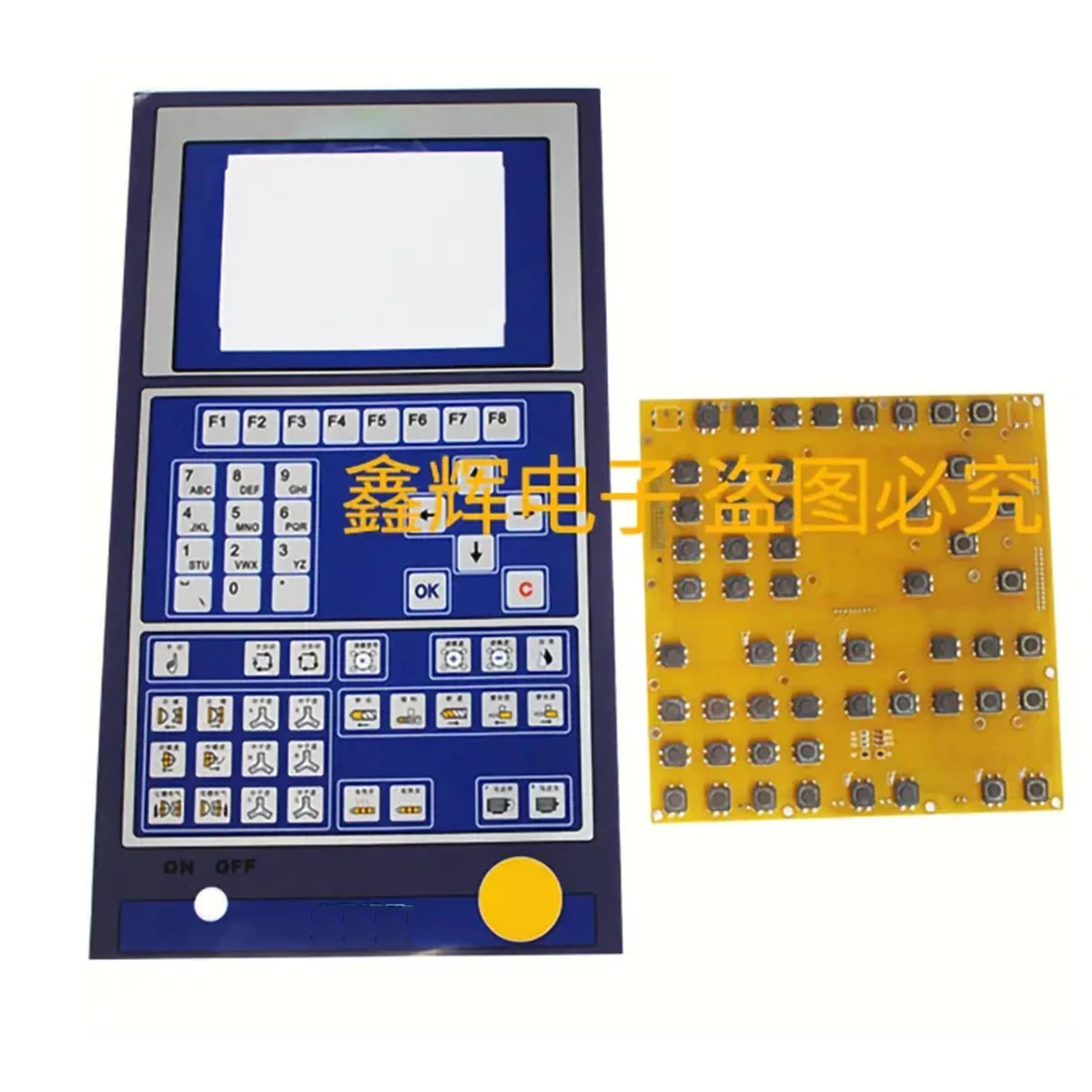 

HT2647KM2 HT2647KM3 Keyboard For HAITIAN Injection Molding Machine , TECH1 TECH2 AK628 Q7 Q8 Control System Keyboard