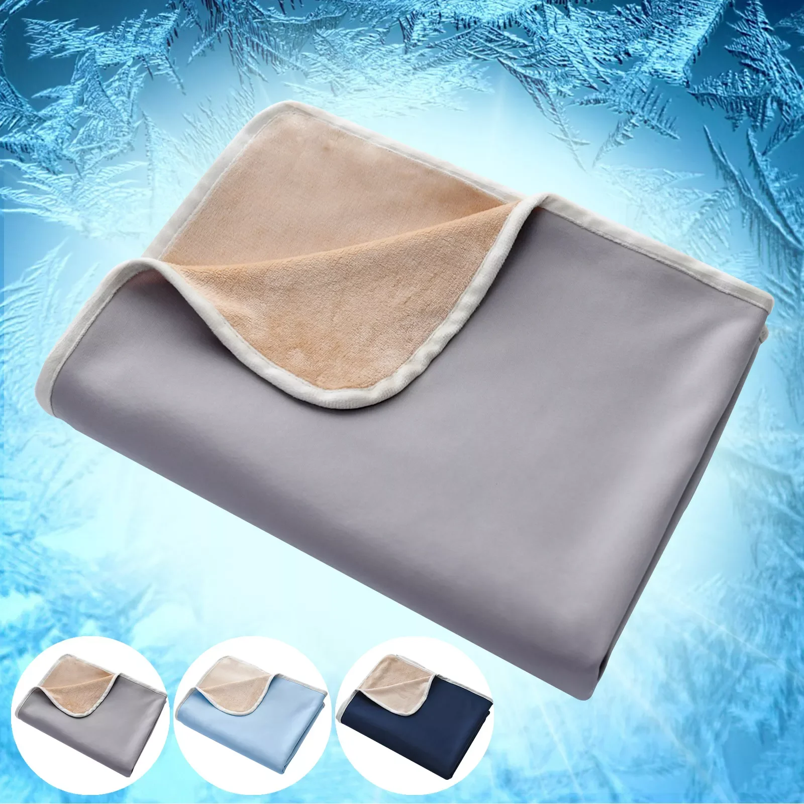 

NEW2023 Summer Cooling Blanket Double Side Super Soft Flannel Fleece Bedding Throws Sofa Covers Blanket For Living Room Home Dec