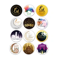 eid mubarak decoration stickers star moon candy box gift wrapping bag sticker ramadan islamic muslim party home decoration
