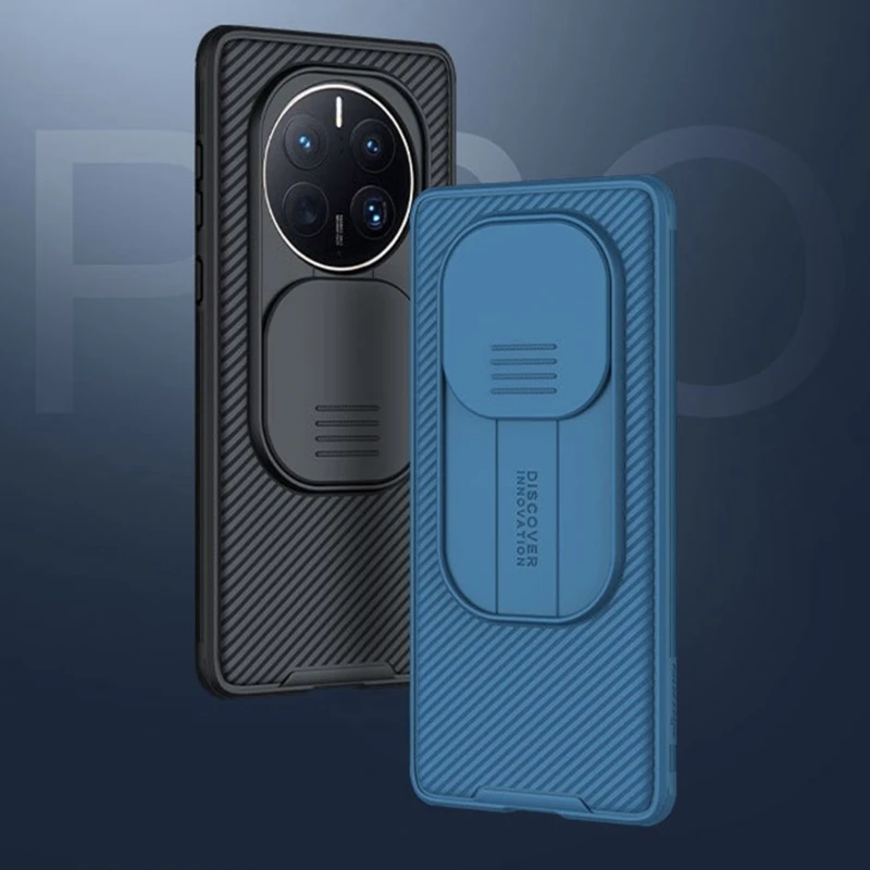 

Phone Protector-Case for Mate 50/50 Pro NILLKIN Camshield Protective Housing Anti-Scratch-Shell with Slide Camera Cover