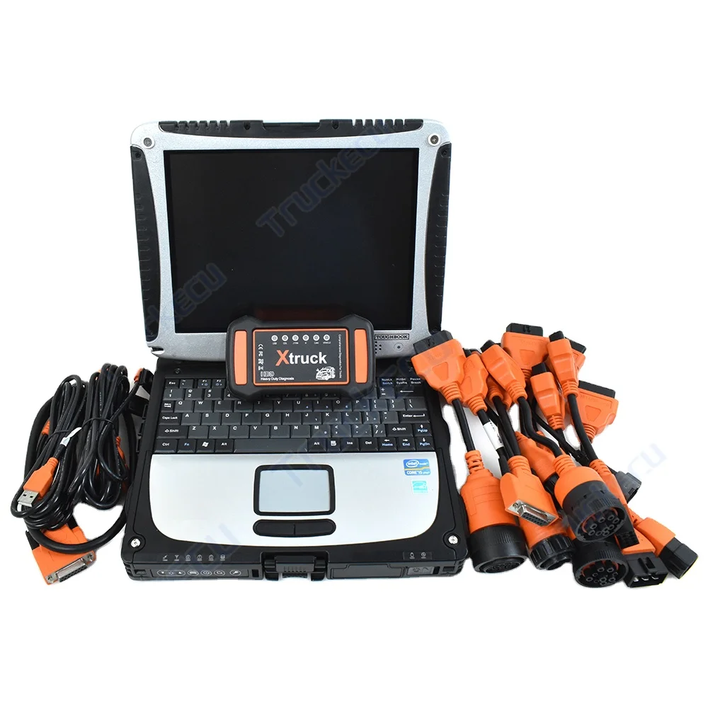 Ноутбук CF19 + X-truck Y009 HDD Строительная техника с разъемом USB автомобильный