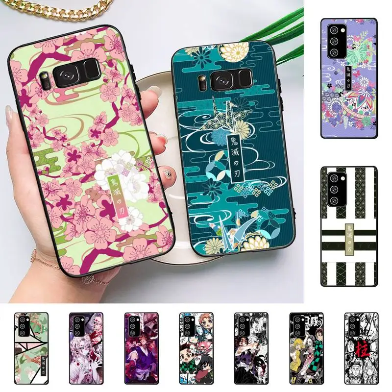 

Kimetsu No Yaiba Demon Slayer Phone Case for Samsung Note 5 7 8 9 10 20 pro plus lite ultra A21 12 72