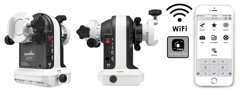 Sky-Watcher Az-Gtix Wi-Fi Dual Zadel Alt-Azimuth Astr potp Mount # 20090