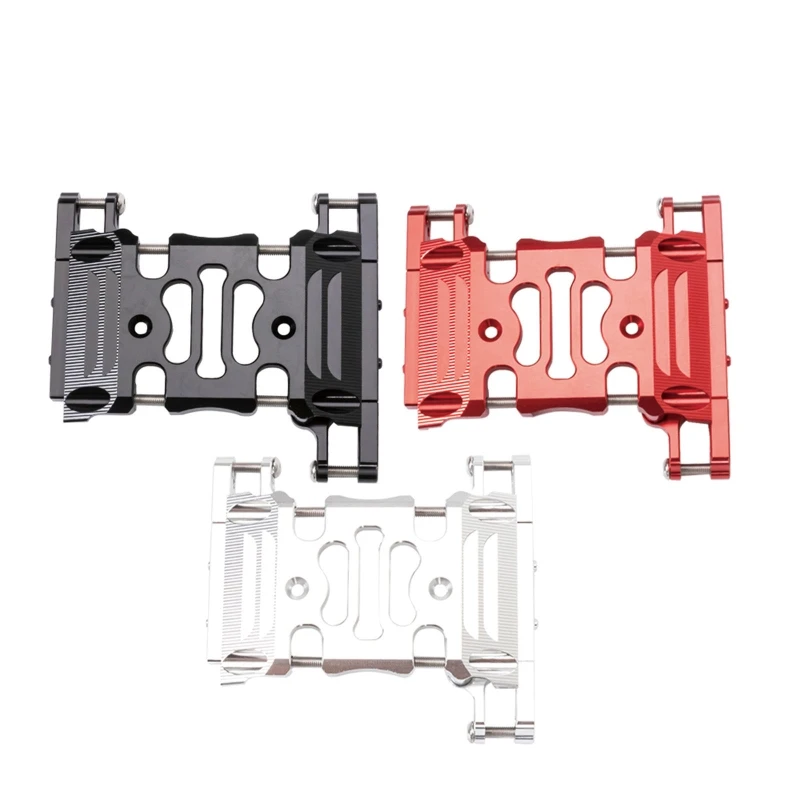 

H37A CNC Machined Aluminum Gearbox Mount Holder Center Skid Plate for RC Axial Axial SCX10 III RC Crawler Car