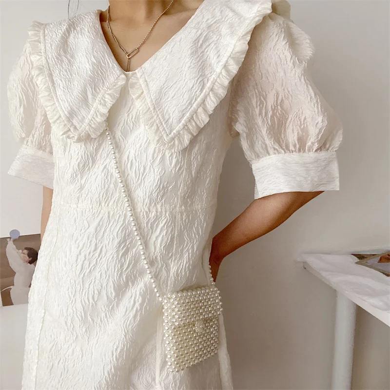 Mini Pearl Bag Handmade Vintage EVA Beaded Fashion Banquet Party Shoulder Bag Female Wedding Bags Luxury Women's Coin Purse