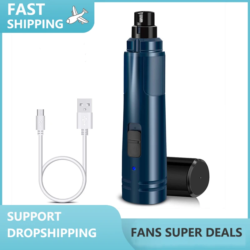 

Electric Silent Manicure Scissors Cat Claw Grinding Tool Dog Nail Polisher Nail Polisher Pet Large Small Cat And Dog Polisher