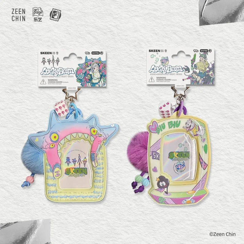 Фото Декоративный держатель для карт Kayou Card Case Pendant Skeen Zeenchin Luckyboom Artist Collection для любителей коллекционирования произведений искусства №1