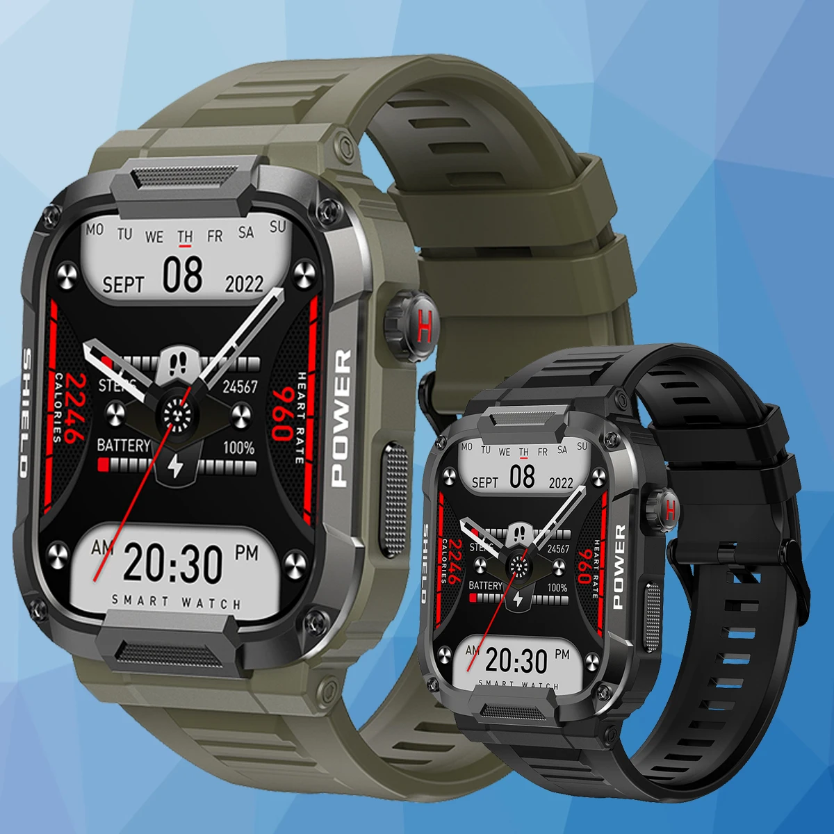 

New Bluetooth call Smart Watch Men IP68 5ATM Waterproof Outdoor Sports Fitness Tracker Health Monitor Smartwatch for Android IOS