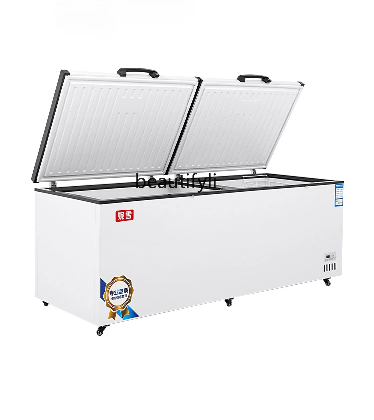 Коммерческая морозильная камера с двойной температурой двухкамерная