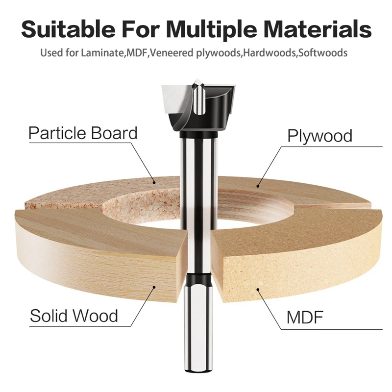 Треугольный хвостовик GTBL карбидные сверла для дерева Открыватель отверстий в
