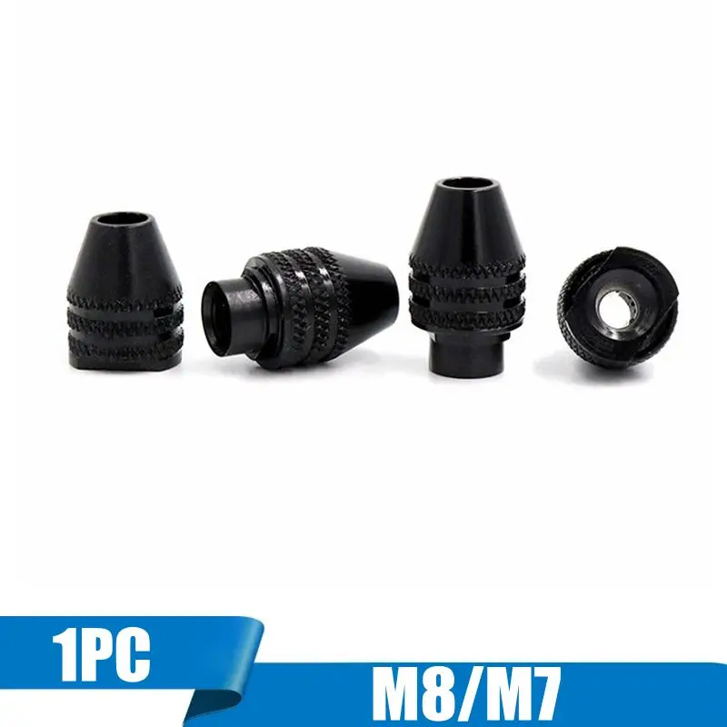 

M8/M7 Mini drill Chuck accessory for rotary tool and mini grinder drill chuck 0.5-3.2MM Faster Bit Swaps dremel accessoy