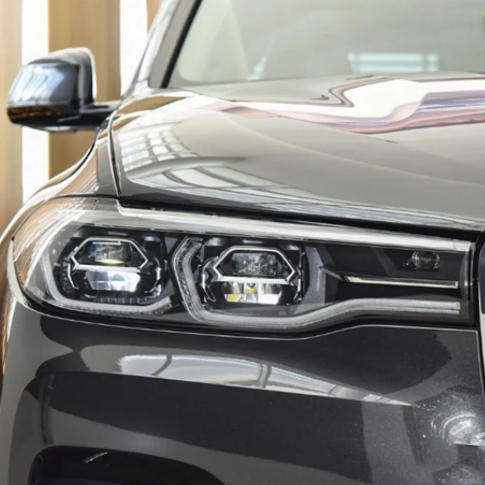 Новая акриловая трубка для фар дневные ходовые огни BMW X7 G07 2019 2020 2021