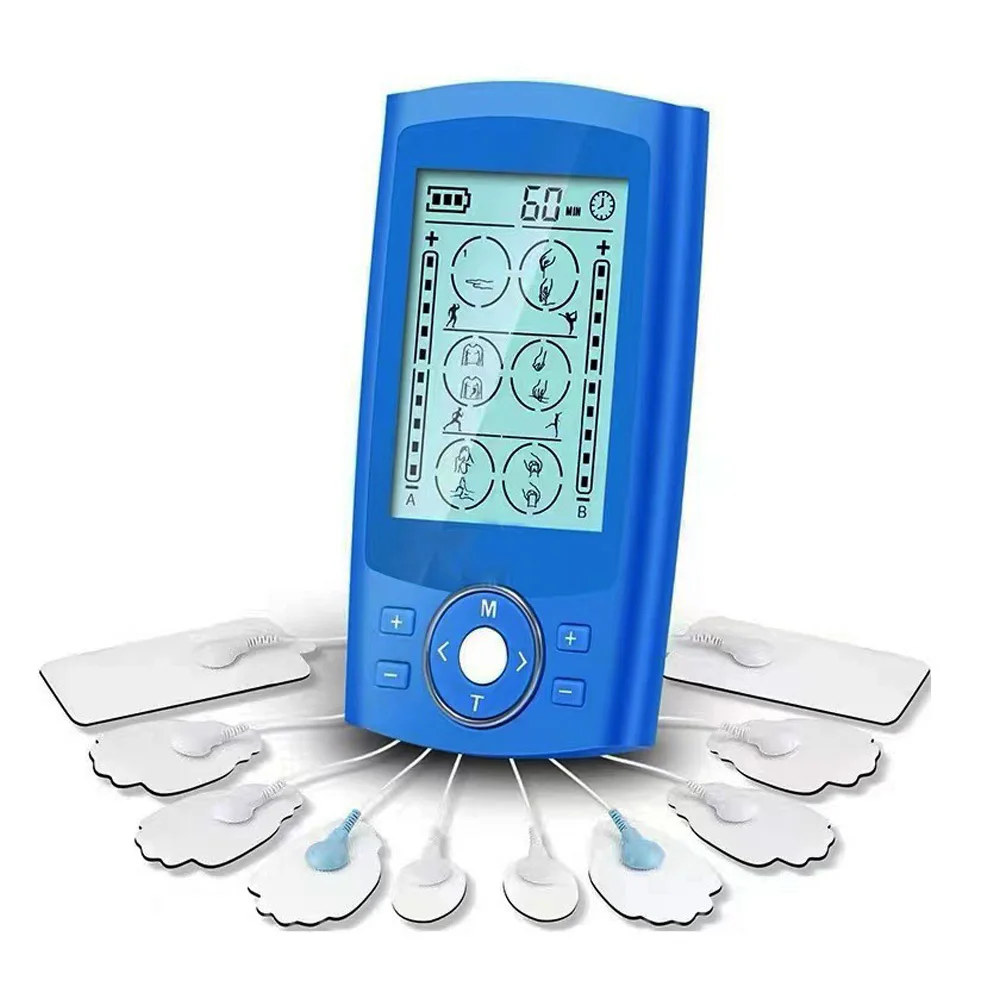 

24 режима, медицинский массаж тела, электрическое устройство для стимуляции мышц, электронный импульс