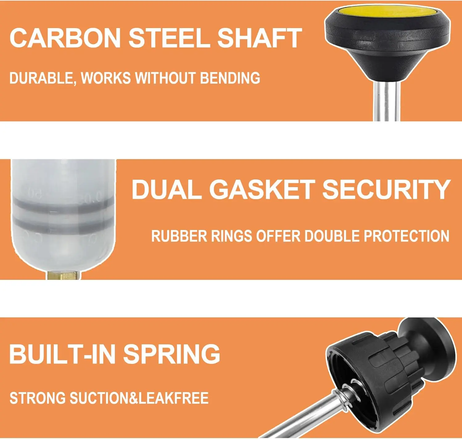 Автомобильный Всасывающий Насос Для Жидкости С Длинным Резиновым Шлангом Ручной