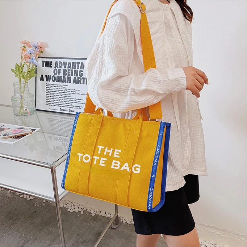 

Female Bag Shoppers Simple Fashion Handbags Shoulder Waterproof Large Capacity Tote Bags 2022 Women's Brand Crossbody